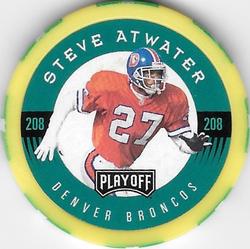 1997 Playoff First & Ten - Chip Shots Yellow #208 Steve Atwater Front