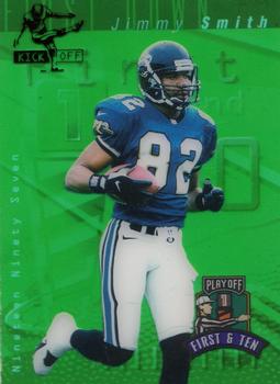 1997 Playoff First & Ten - Kickoff #K61 Jimmy Smith Front