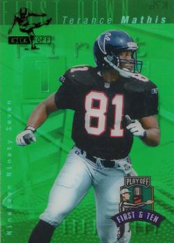 1997 Playoff First & Ten - Kickoff #K76 Terance Mathis Front