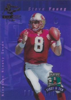 1997 Playoff First & Ten - Kickoff #K107 Steve Young Front