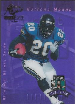 1997 Playoff First & Ten - Kickoff #K122 Natrone Means Front