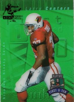 1997 Playoff First & Ten - Kickoff #K154 Larry Centers Front
