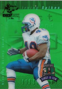 1997 Playoff First & Ten - Kickoff #K217 Irving Spikes Front
