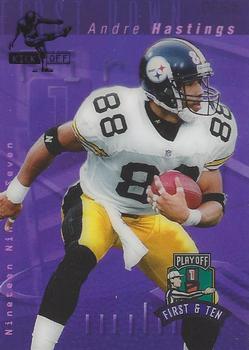 1997 Playoff First & Ten - Kickoff #K230 Andre Hastings Front