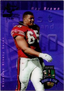 1997 Playoff First & Ten - Kickoff #K248 Ray Brown Front