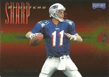 1997 Playoff Zone - Sharpshooters Red #5 Drew Bledsoe Front