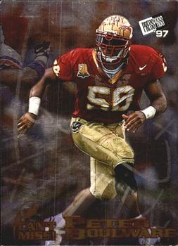 1997 Press Pass - Can't Miss #CM6 Peter Boulware Front