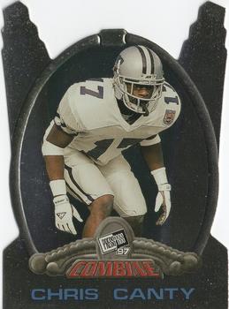 1997 Press Pass - Combine #24 Chris Canty Front