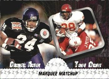 1997 Press Pass - Marquee Matchups #MM3 Darnell Autry / Troy Davis Front