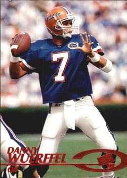 1997 Press Pass - Red Zone #3 Danny Wuerffel Front