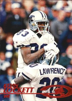 1997 Press Pass - Red Zone #18 Kevin Lockett Front