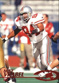 1997 Press Pass - Red Zone #28 Mike Vrabel Front