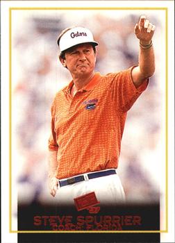 1997 Press Pass - Red Zone #46 Steve Spurrier Front