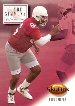 1994 SkyBox Premium #8 Clyde Simmons Front