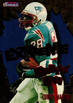 1997 Pro Line Memorabilia - Bustin' Out Gold #B12 Curtis Martin Front