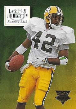 1994 SkyBox Premium - Inside the Numbers #18 LeShon Johnson Front