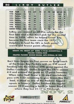 1997 Score - Showdown in Titletown #8G LeRoy Butler Back