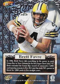 1997 Score Board NFL Experience - Bayou Country #BC-4 Brett Favre Back
