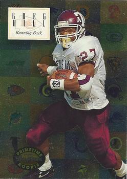 1994 SkyBox Premium - Prime Time Rookies #PT6 Greg Hill Front
