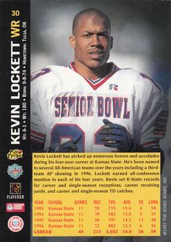 1997 Score Board NFL Rookies #30 Kevin Lockett Back
