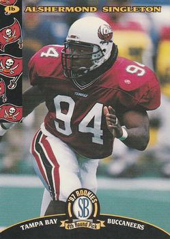 1997 Score Board NFL Rookies #68 Alshermond Singleton Front