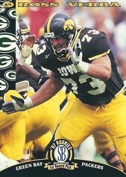 1997 Score Board NFL Rookies #71 Ross Verba Front