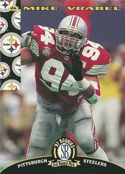 1997 Score Board NFL Rookies #73 Mike Vrabel Front