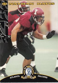 1997 Score Board NFL Rookies #79 Nathan Davis Front