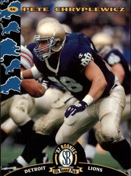 1997 Score Board NFL Rookies #83 Pete Chryplewicz Front