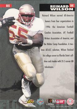 1997 Score Board NFL Rookies #85 Reinard Wilson Back