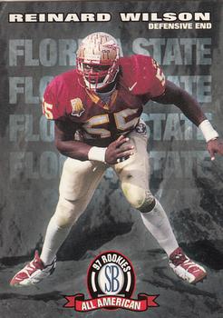 1997 Score Board NFL Rookies #85 Reinard Wilson Front