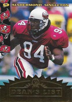 1997 Score Board NFL Rookies - Dean's List #68 Al Singleton Front