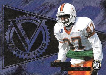 1997 Score Board NFL Rookies - Varsity Club #V7 Yatil Green Front