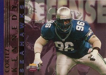 1997 Score Board Playbook By The Numbers #10DF Cortez Kennedy Front