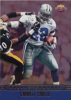 1997 Score Board Playbook By The Numbers #1RB Emmitt Smith Front