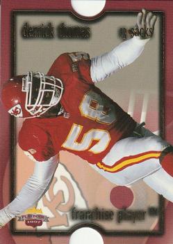 1997 Score Board Playbook - Franchise Player #FP14 Derrick Thomas Front