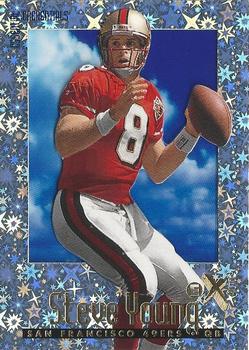 1997 SkyBox E-X2000 - Essential Credentials #28 Steve Young Front