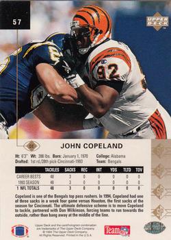 1994 SP #57 John Copeland Back
