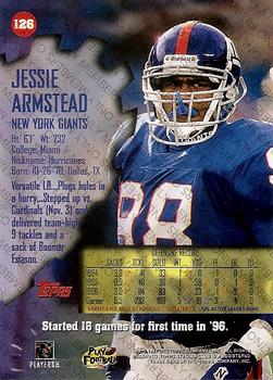 1997 Stadium Club - Members Only #126 Jessie Armstead Back