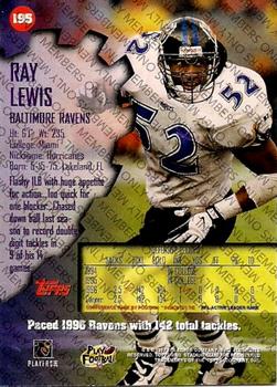 1997 Stadium Club - Members Only #195 Ray Lewis Back