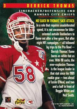 1997 Stadium Club Members Only 55 #3 Derrick Thomas Back
