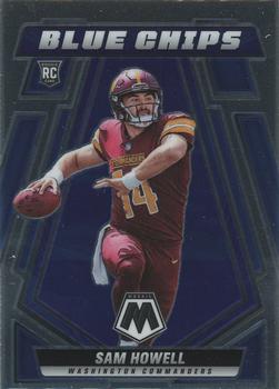 2022 Panini Mosaic - Blue Chips #BC-5 Sam Howell Front