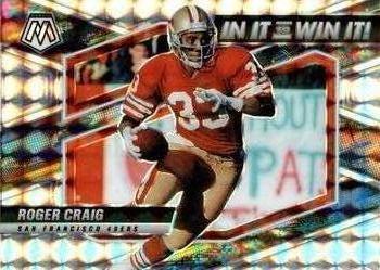 2022 Panini Mosaic - In It to Win It Mosaic #SB-8 Roger Craig Front
