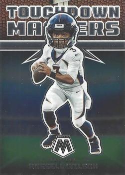 2022 Panini Mosaic - Touchdown Masters #TD-4 Russell Wilson Front