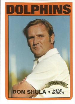 1997 Topps - Hall of Fame Class of 1997 #2 Don Shula Front