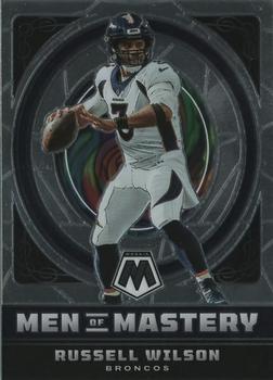 2022 Panini Mosaic - Men of Mastery #MM-3 Russell Wilson Front