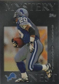 1997 Topps - Mystery Finest Silver #M1 Barry Sanders Front