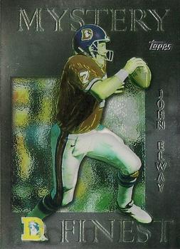 1997 Topps - Mystery Finest Silver #M10 John Elway Front