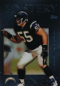 1997 Topps - Mystery Finest Silver #M11 Junior Seau Front