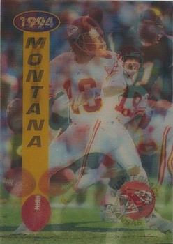 1994 Sportflics #123 Joe Montana Front